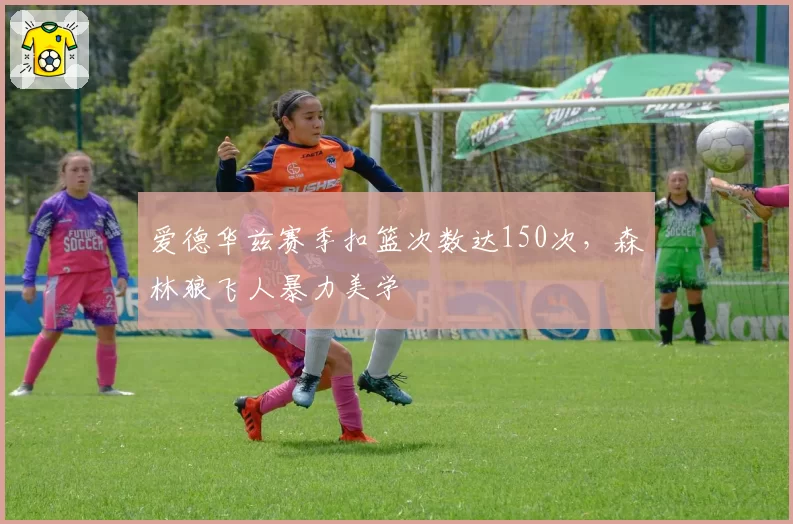 爱德华兹赛季扣篮次数达150次，森林狼飞人暴力美学