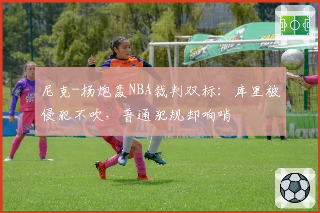 尼克-杨炮轰NBA裁判双标:库里被侵犯不吹,普通犯规却响哨